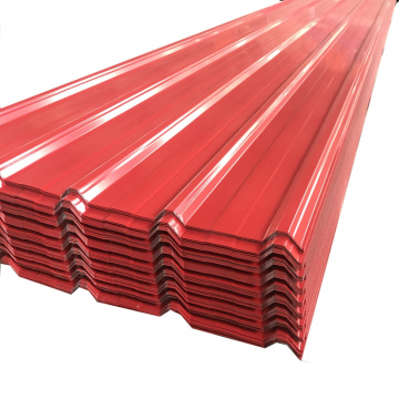 ASTM A653 Rold Rolled Ral All Colors Galvanized Steel Corrugated Roofing Sheet Steel Plate With Low Price And High Quality